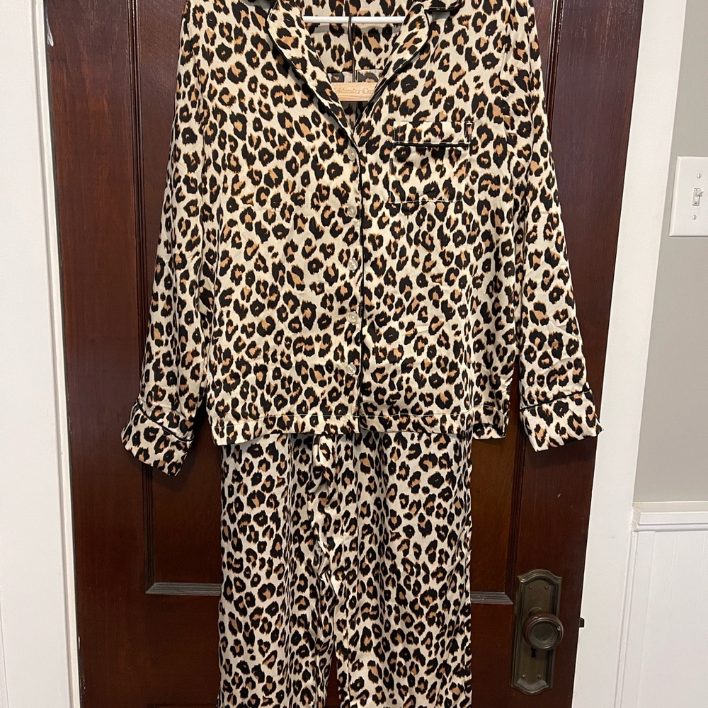 Loft Leopard Print Pajamas